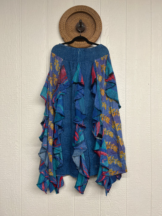 Pareo Kantha Willow Maxi Skirt 0826 012