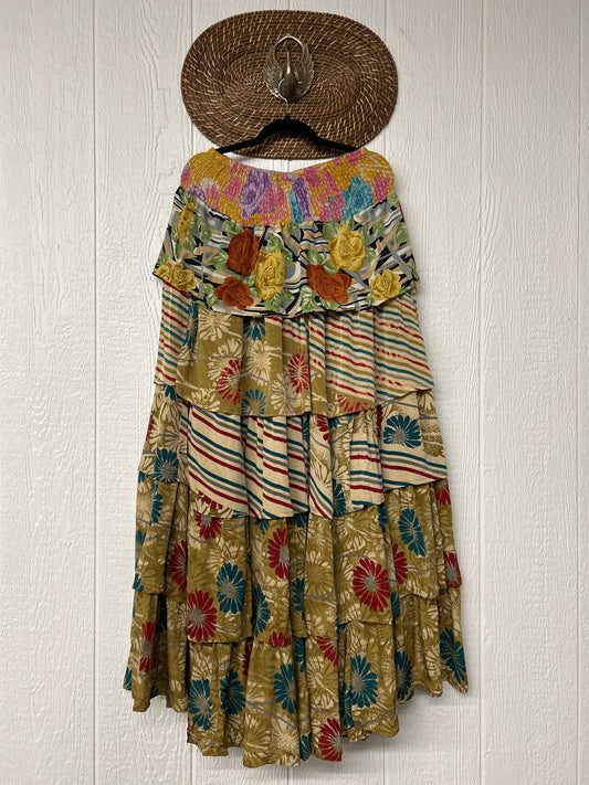 Rasgulla Sari Venus Ruffle Maxi 1125 148