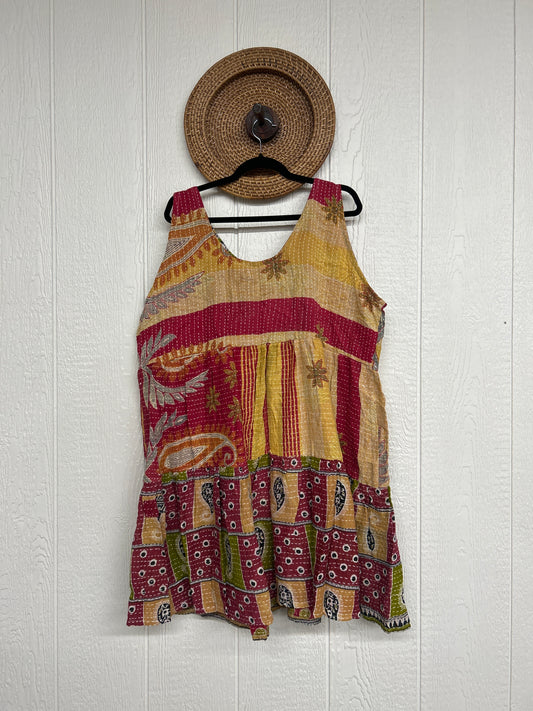 Kantha Meadow Mini Dress 0625 121