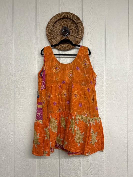 Kantha Meadow Mini Dress 0625 111