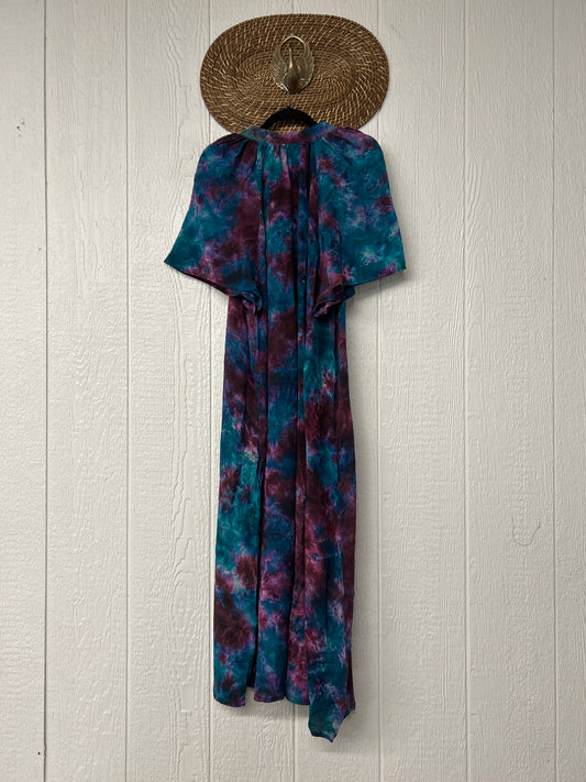 Crepe Sari Summer Woodstock Duster 0626 187