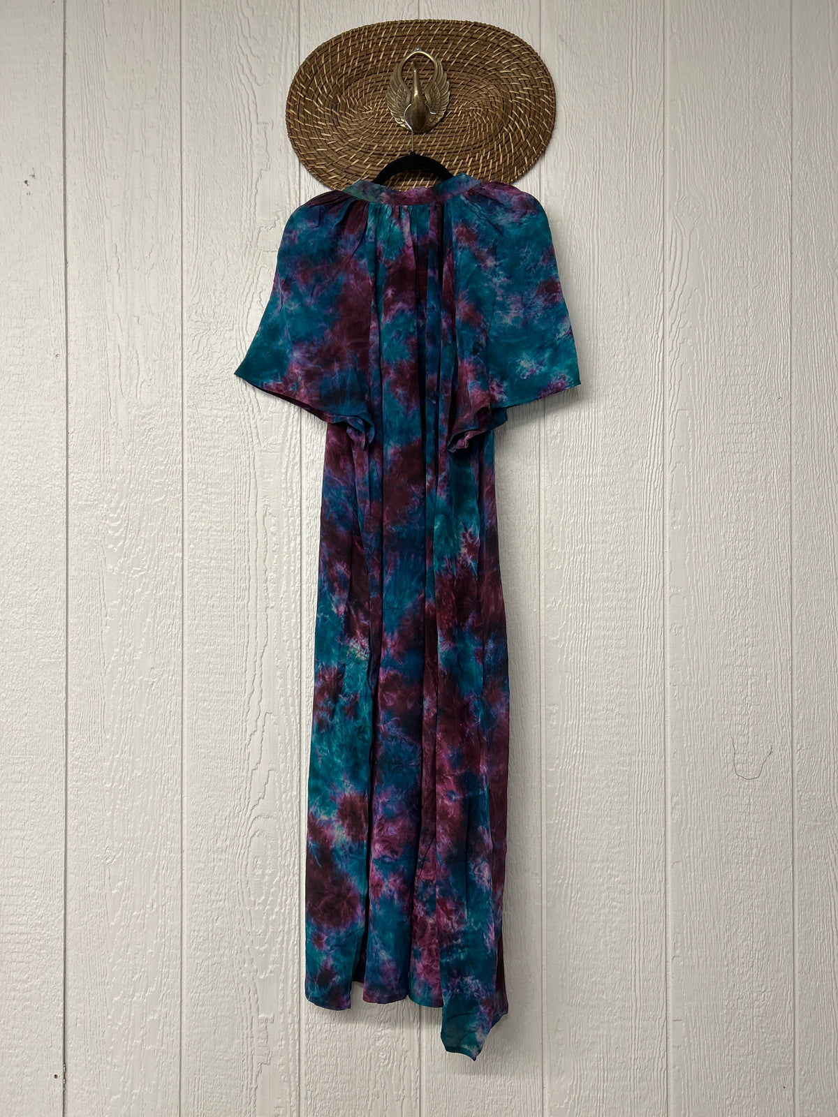 Crepe Sari Summer Woodstock Duster 0626 187