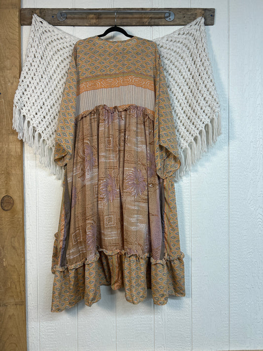 Rasgulla Sari Rhiannon Kimono 0826 108