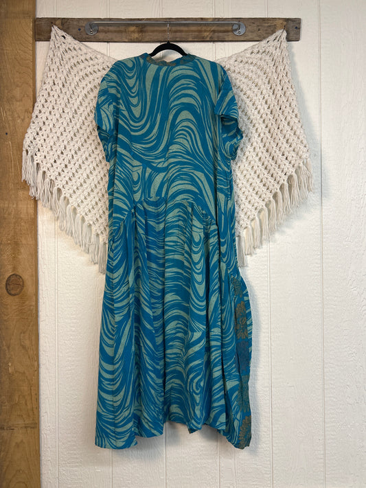 Crepe Sari Summer Evermore Kimono 0726 275