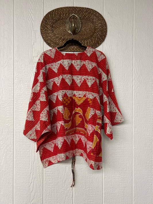 Pareo Kantha Hi-Lo Butterfly Top 0626 116