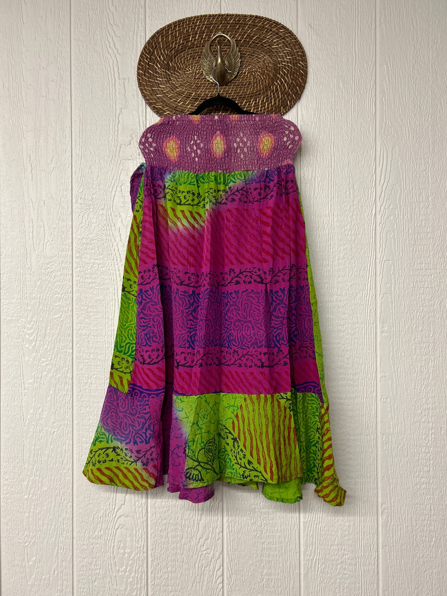 Crepe Sari Inner Peace Wrap Skirt 0626 020