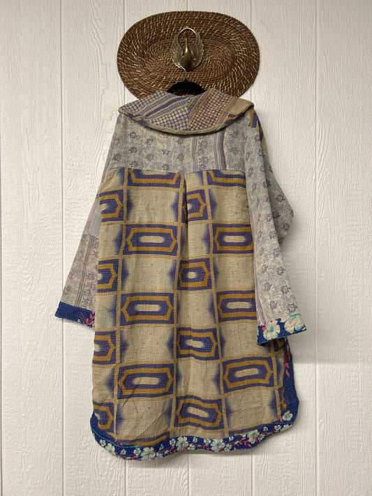 Fine Kantha Drifter Coat 1026 171