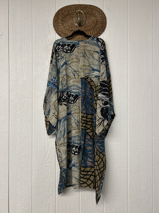 Crepe Sari Gaia Duster Dress 0826 084