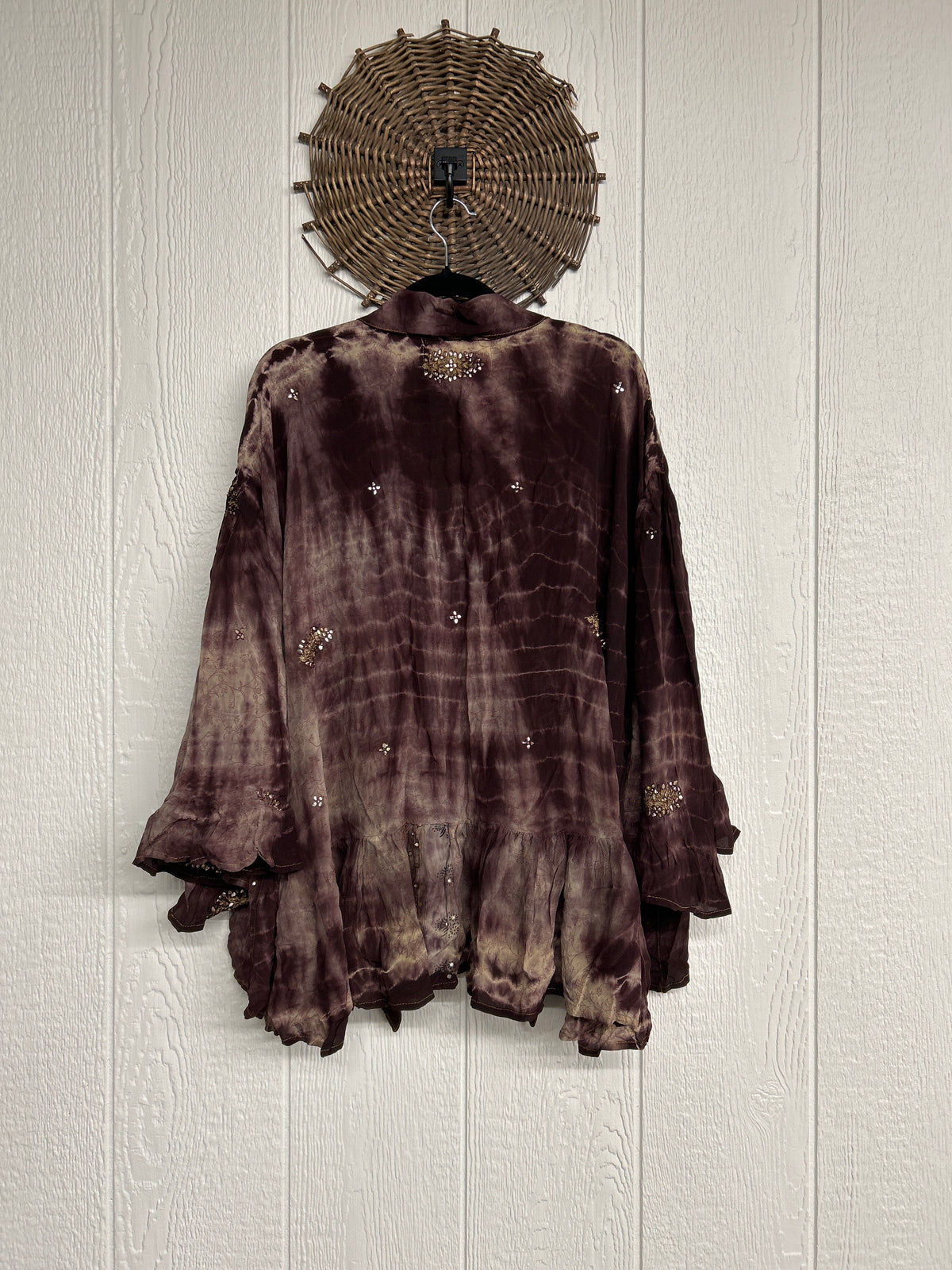 Crepe Sari Wild Rose Top 1026 109