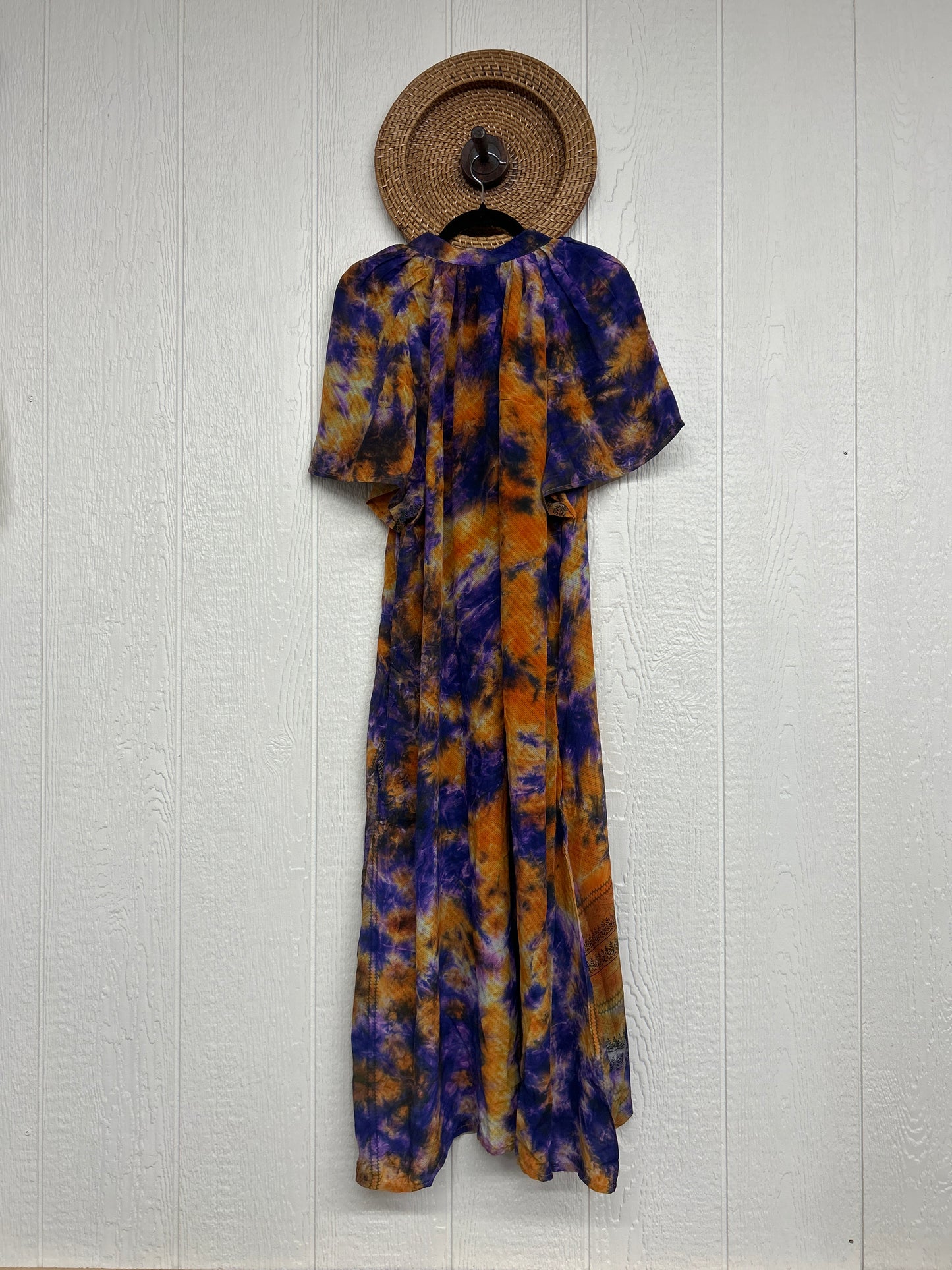 Crepe Sari Summer Woodstock Duster 0626 135