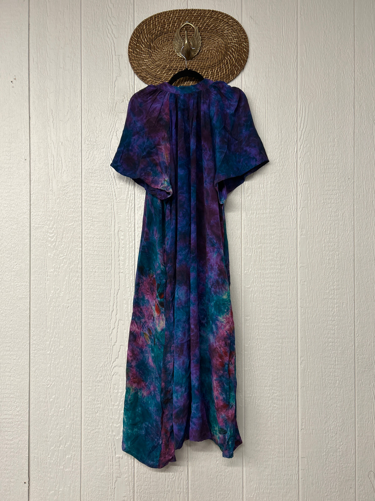 Crepe Sari Summer Woodstock Duster 0626 215