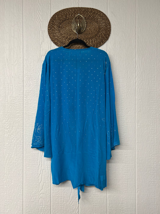 Crepe Sari Shortie Spellbound Kimono 0426 146