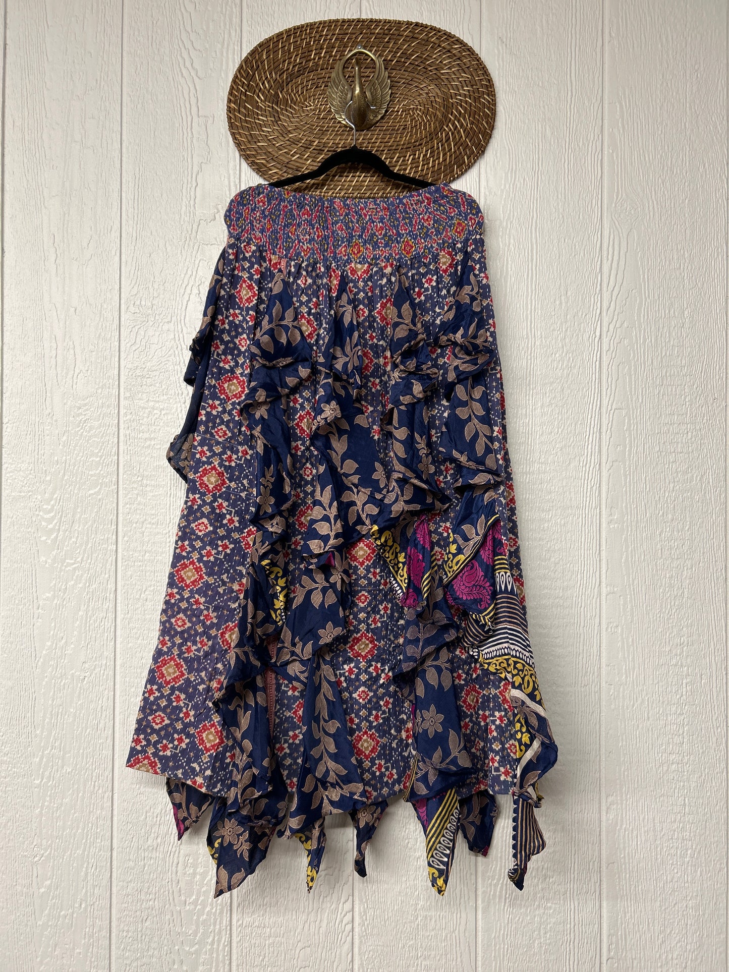 Pareo Kantha Willow Maxi Skirt 0826 182
