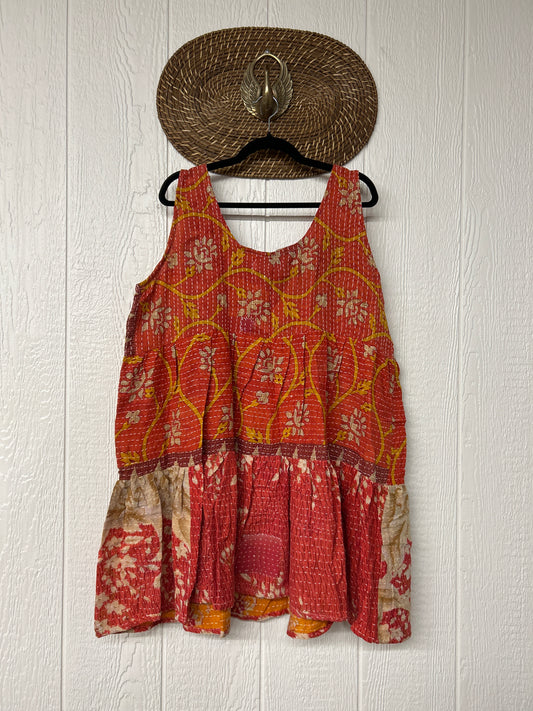 Kantha Meadow Mini Dress 0625 169