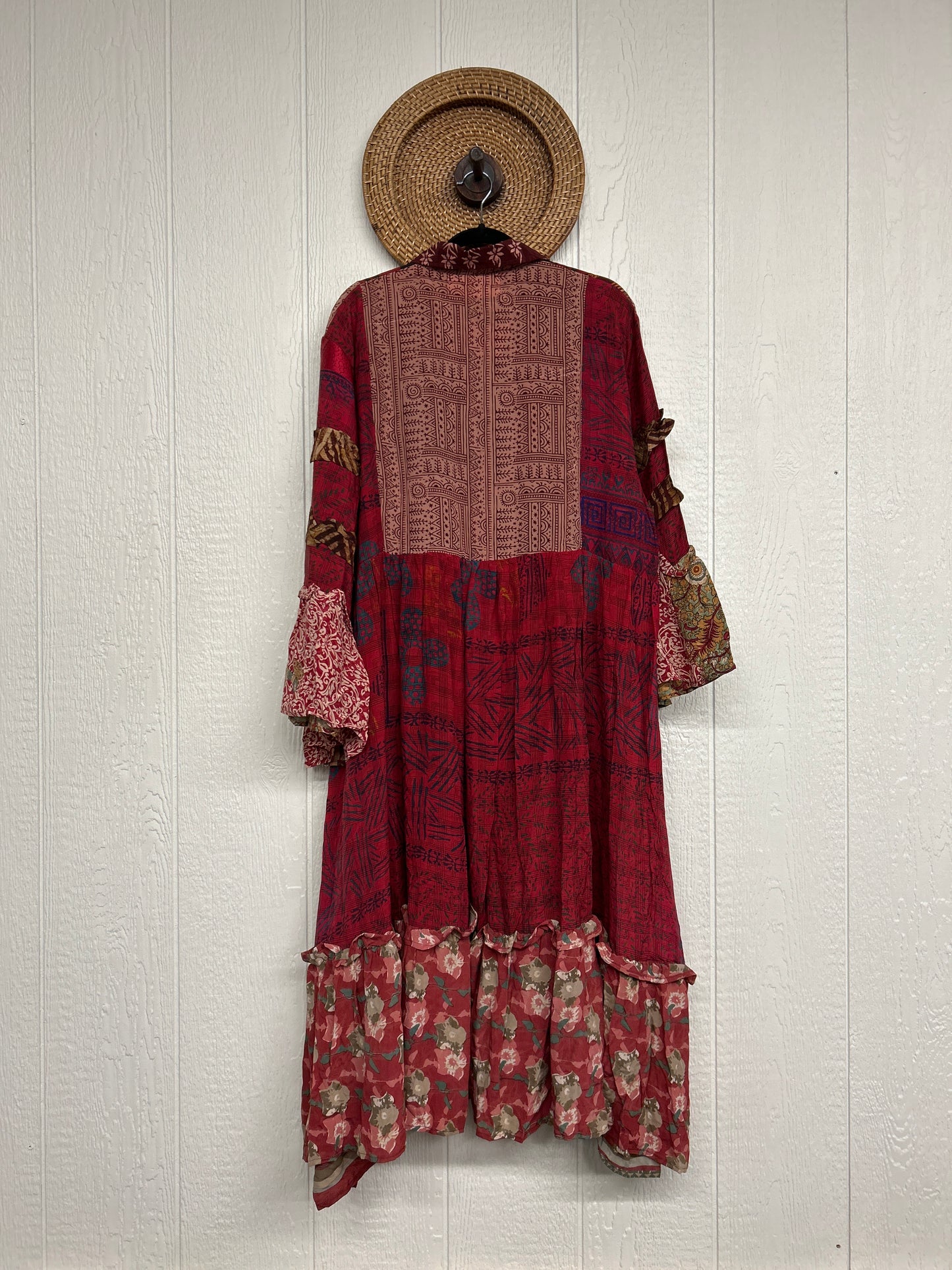 Crepe Sari Rhiannon Duster Dress 0226 246