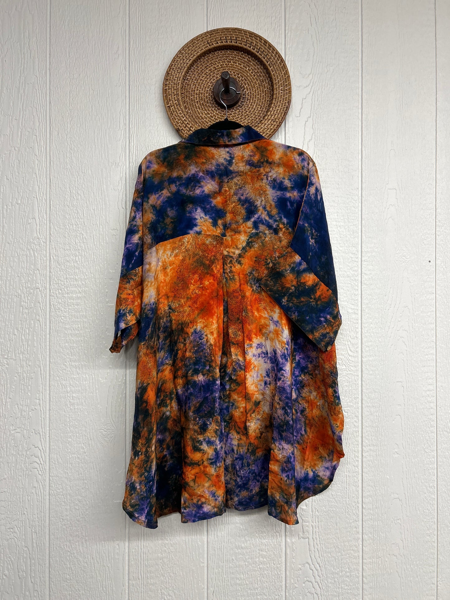 Crepe Sari Free To Be Button Down 0626 253