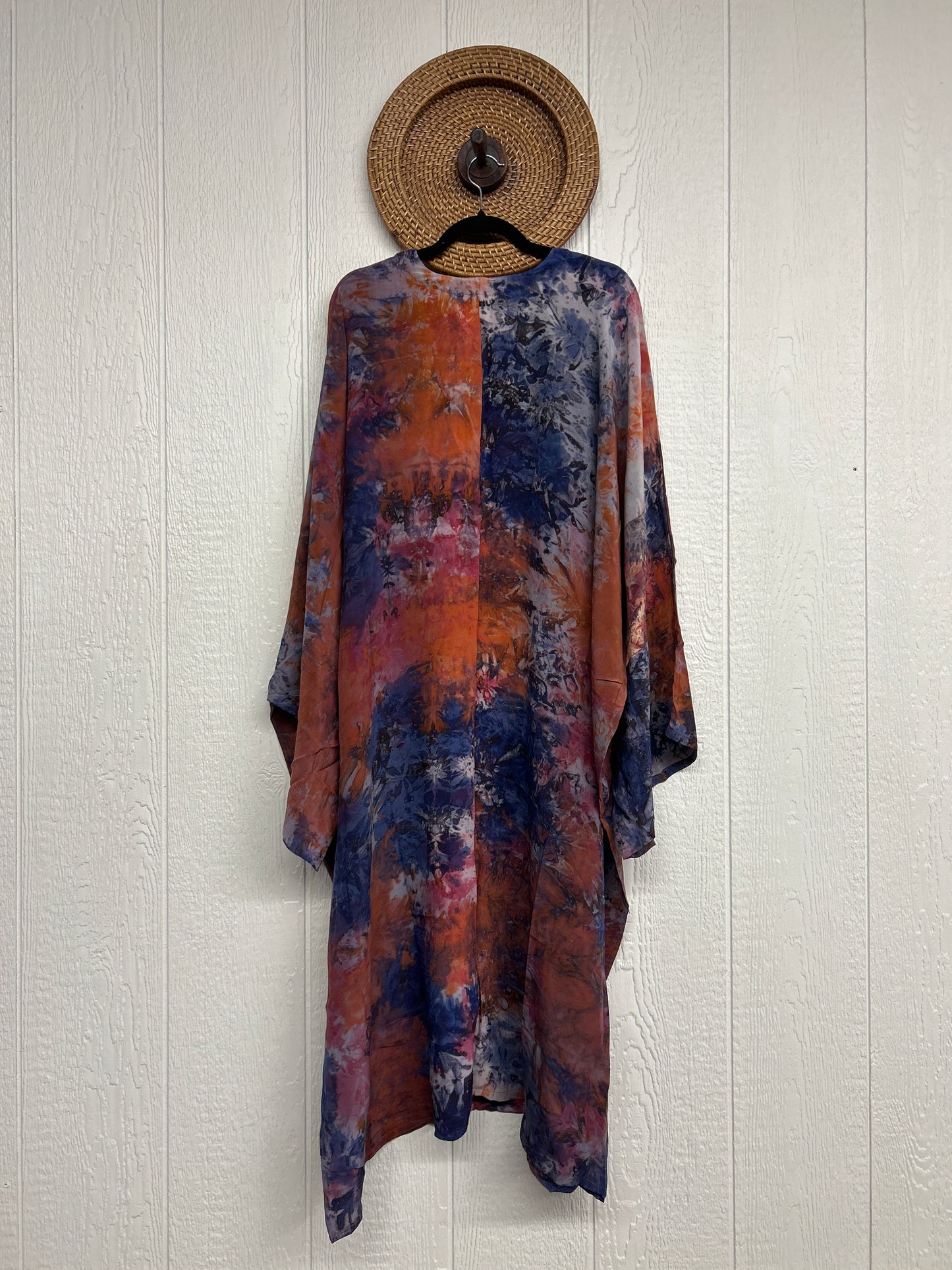 Crepe Sari Gaia Duster Dress 0426 008