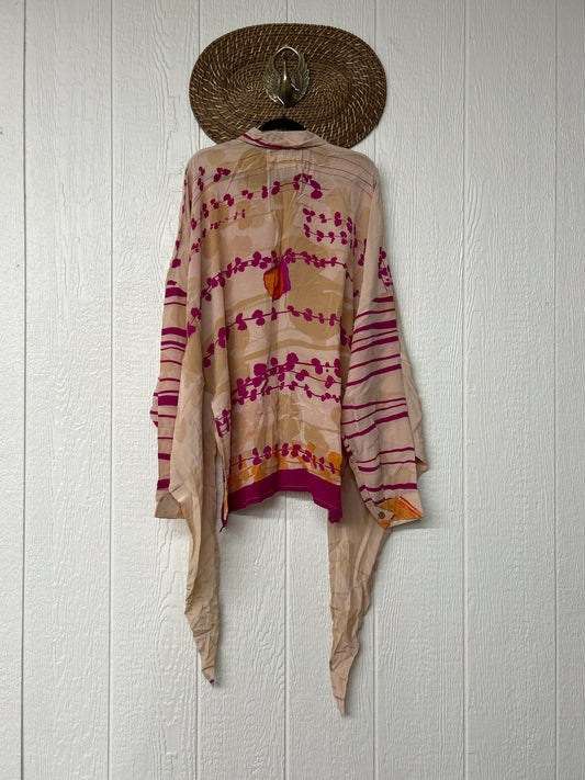 Crepe Sari Nirvana Button Down 1125 055