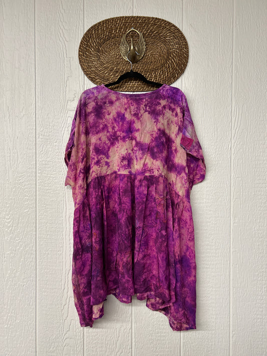 Crepe Sari Daydreamer Button Down Mini 0426 175