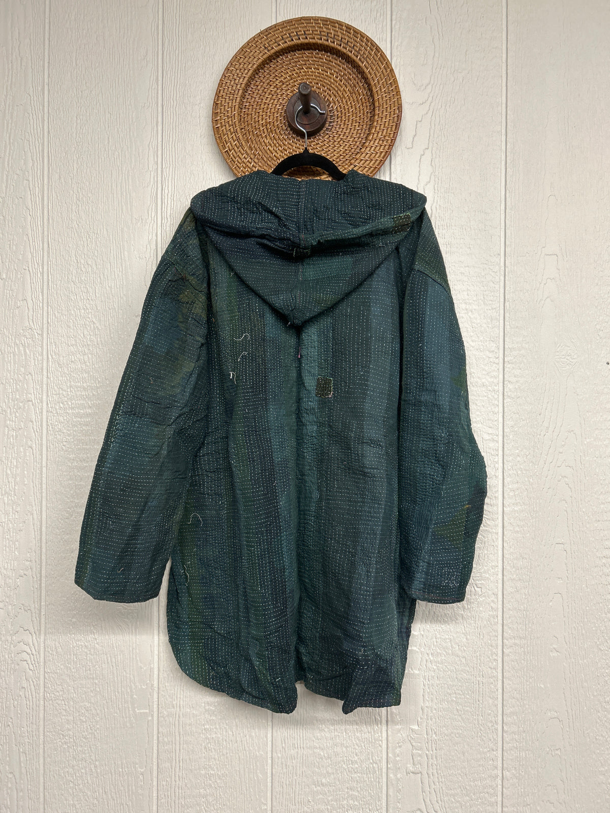 Aura Edit Fine Kantha Under The Stars Hoodie 1026 012