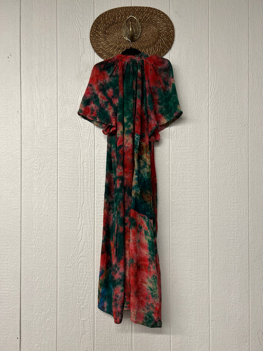 Crepe Sari Summer Woodstock Duster 0626 265