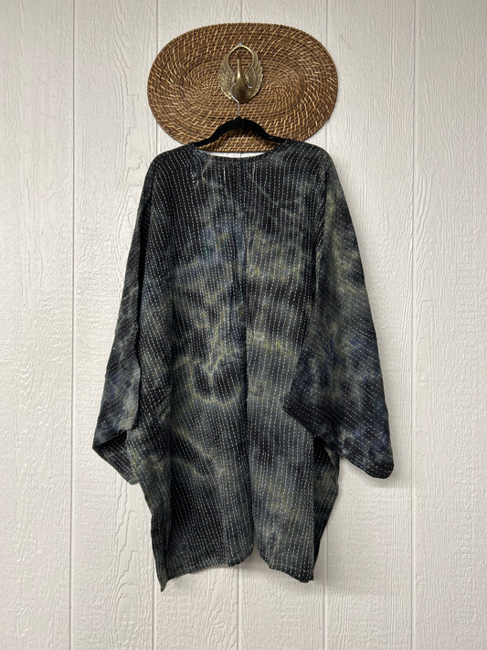 RETAIL Pareo Kantha Gaia Button-Down Kimono 0526 056