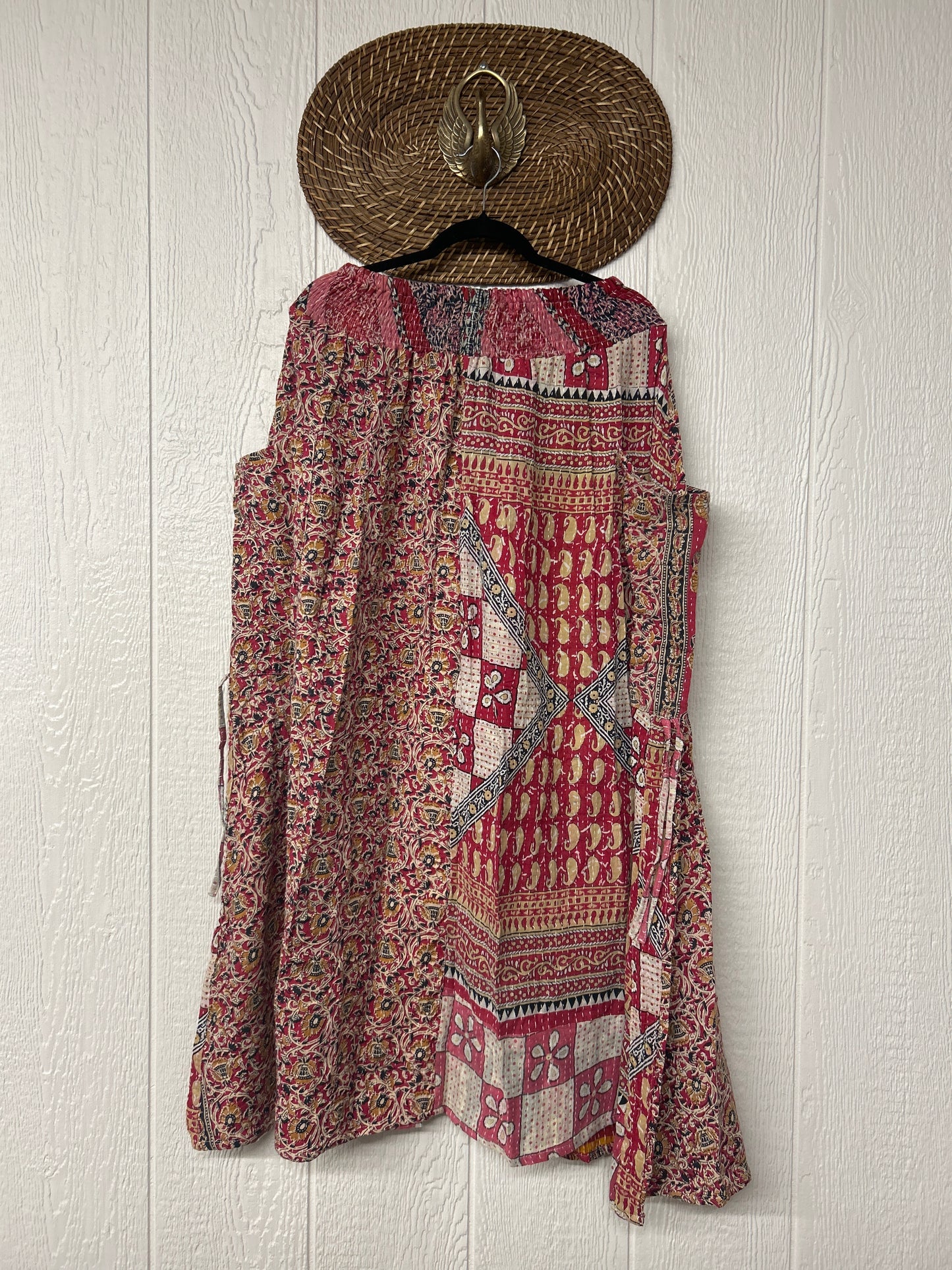 Pareo Kantha Butterfly Cargo Skirt 0426 127