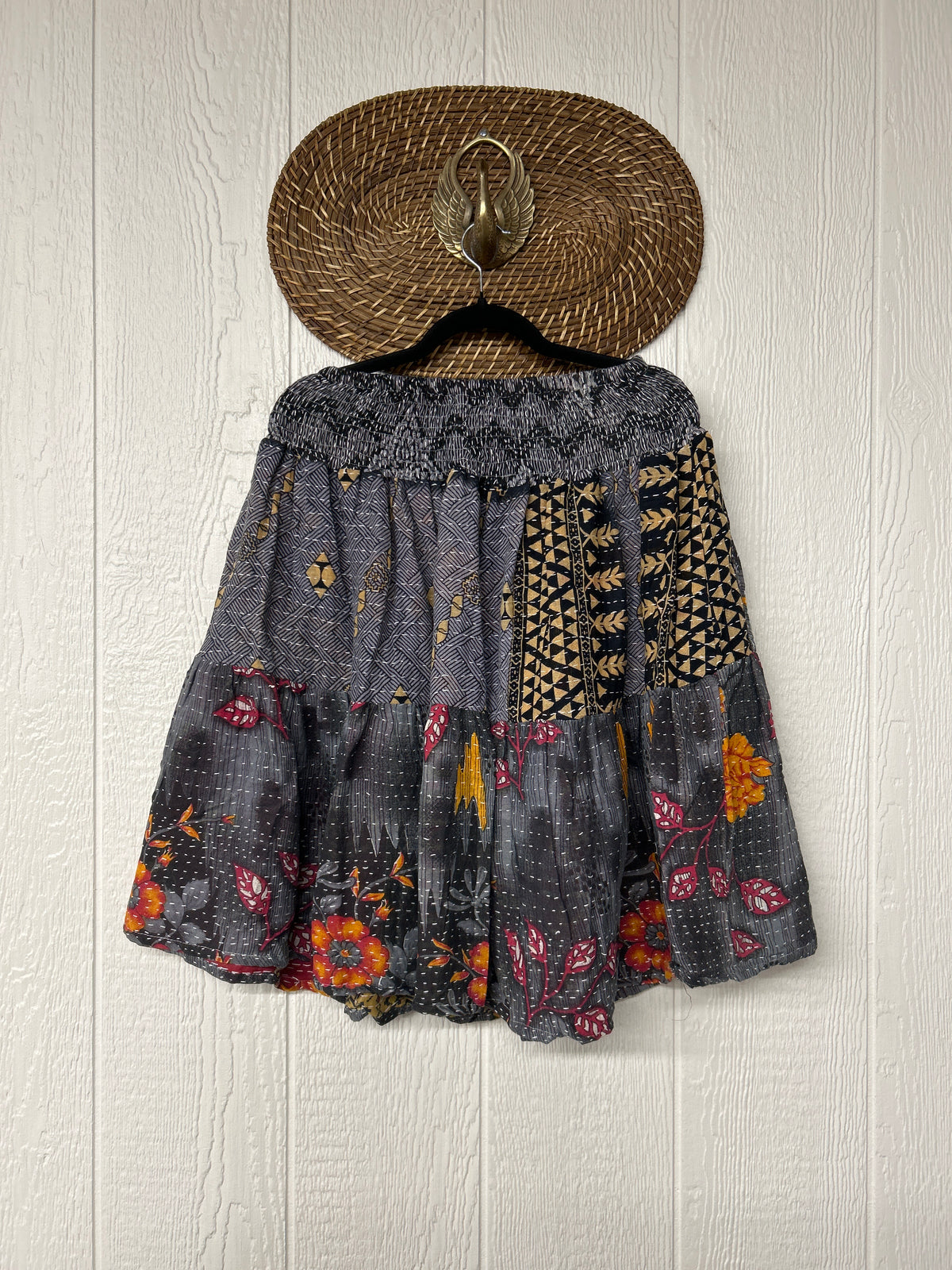 Pareo Kantha Meadow Skirt 0826 068