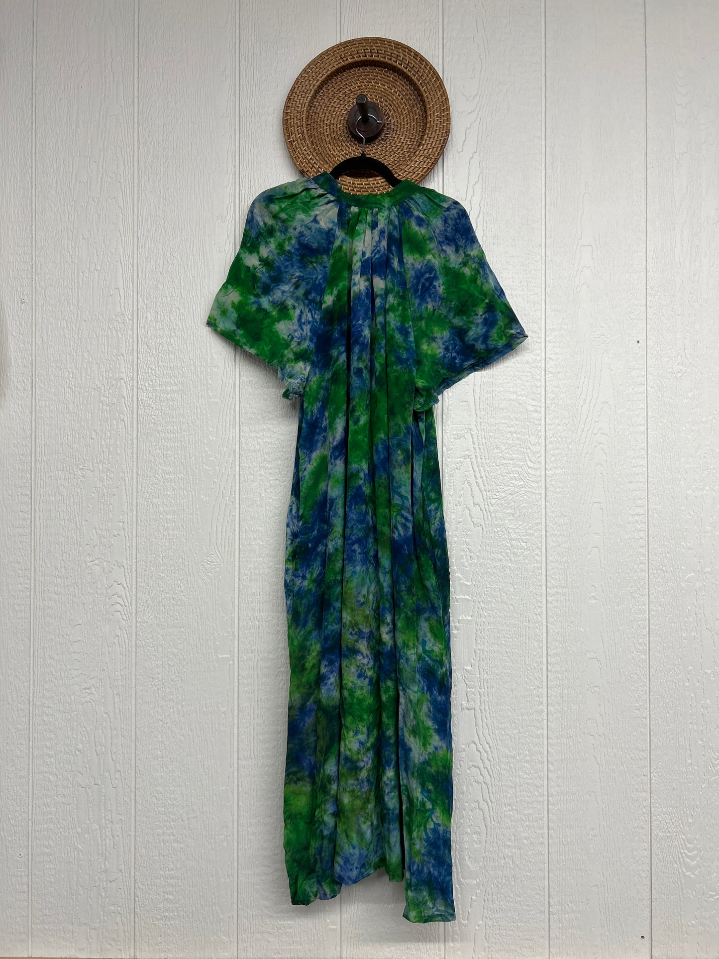 Crepe Sari Summer Woodstock Duster 0626 005