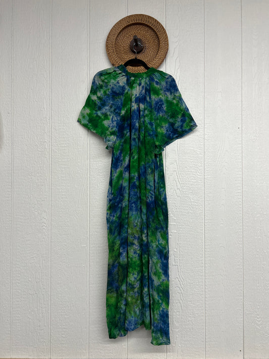 Crepe Sari Summer Woodstock Duster 0626 005