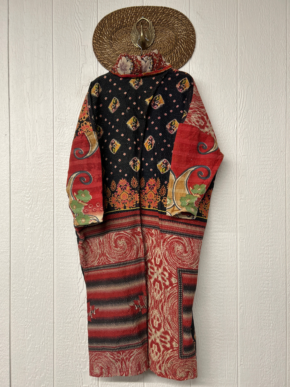 Fine Kantha Cowl Split Pullover 1026 004