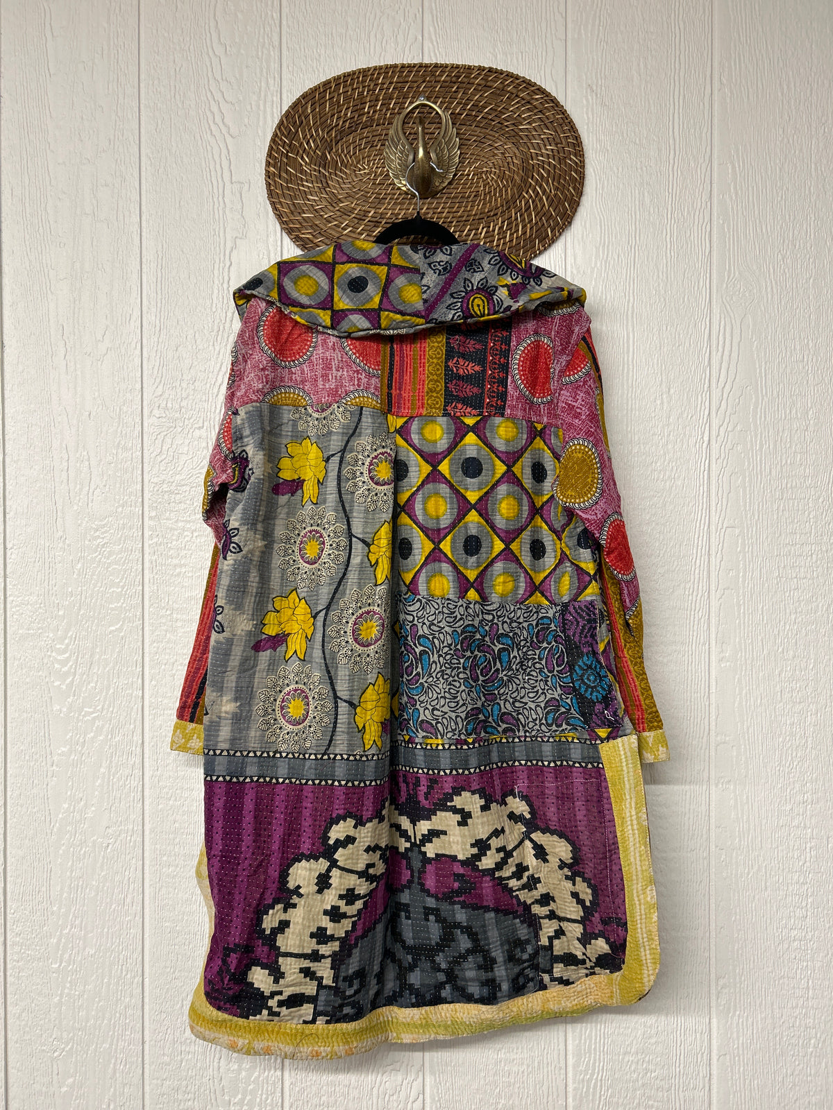 Fine Kantha Drifter Coat 1026 141