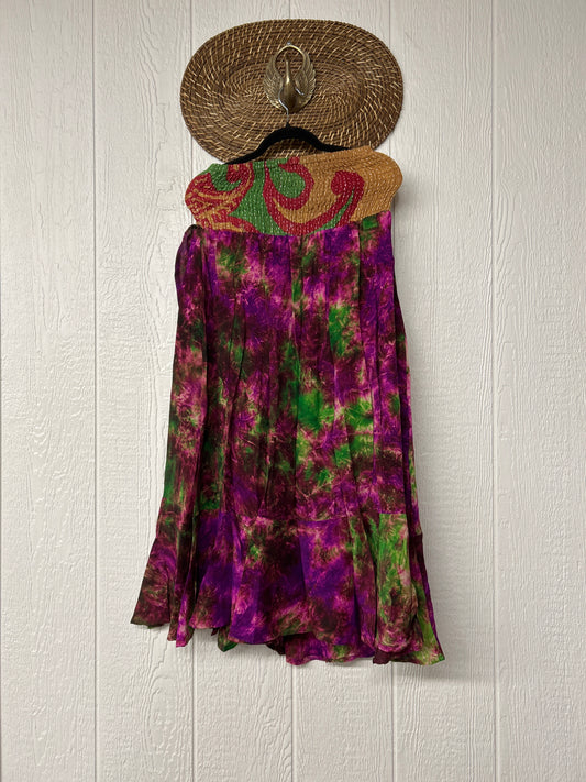 Crepe Sari Inner Peace Wrap Skirt 0626 203