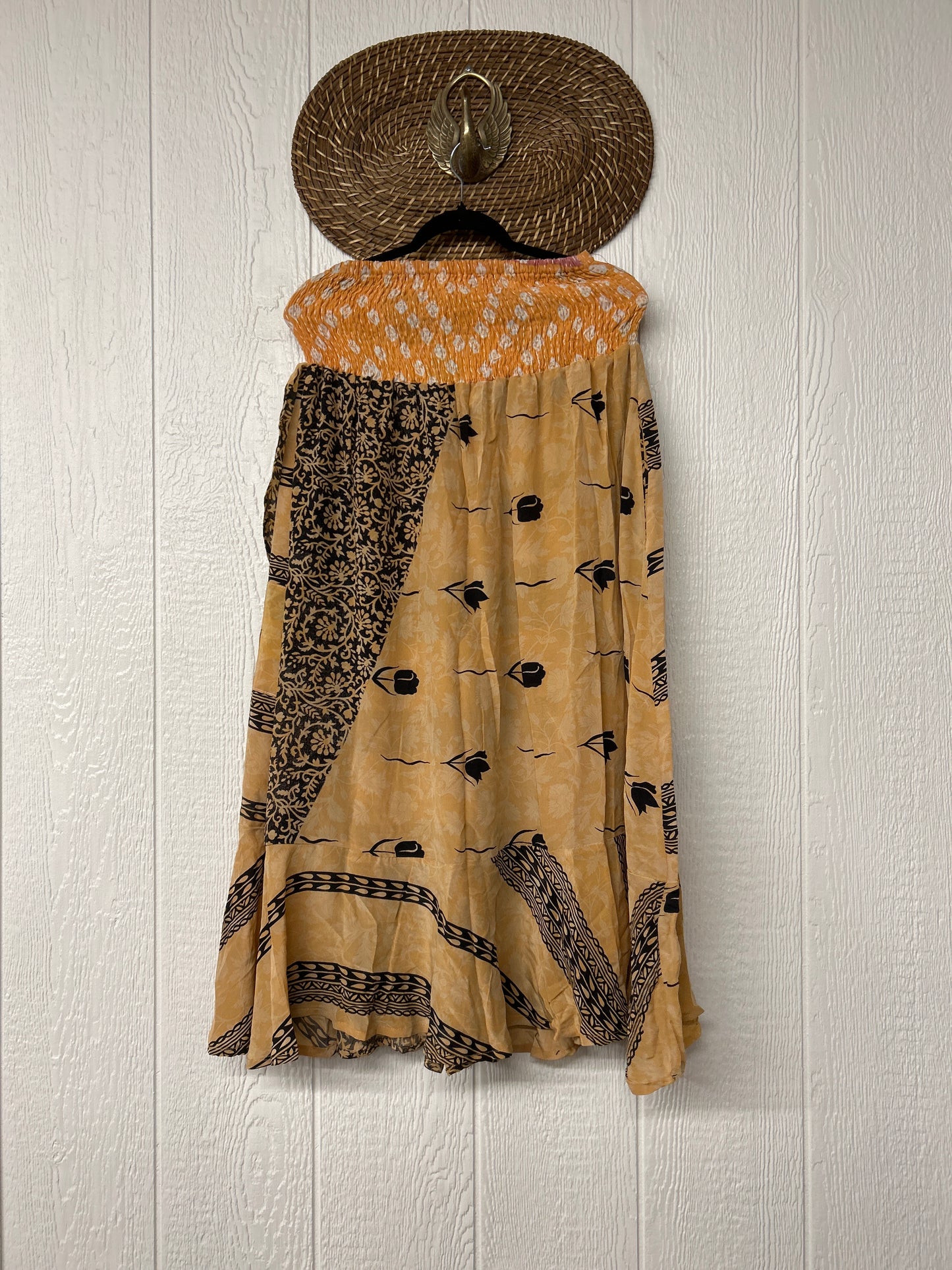 Crepe Sari Inner Peace Wrap Skirt 0626 156
