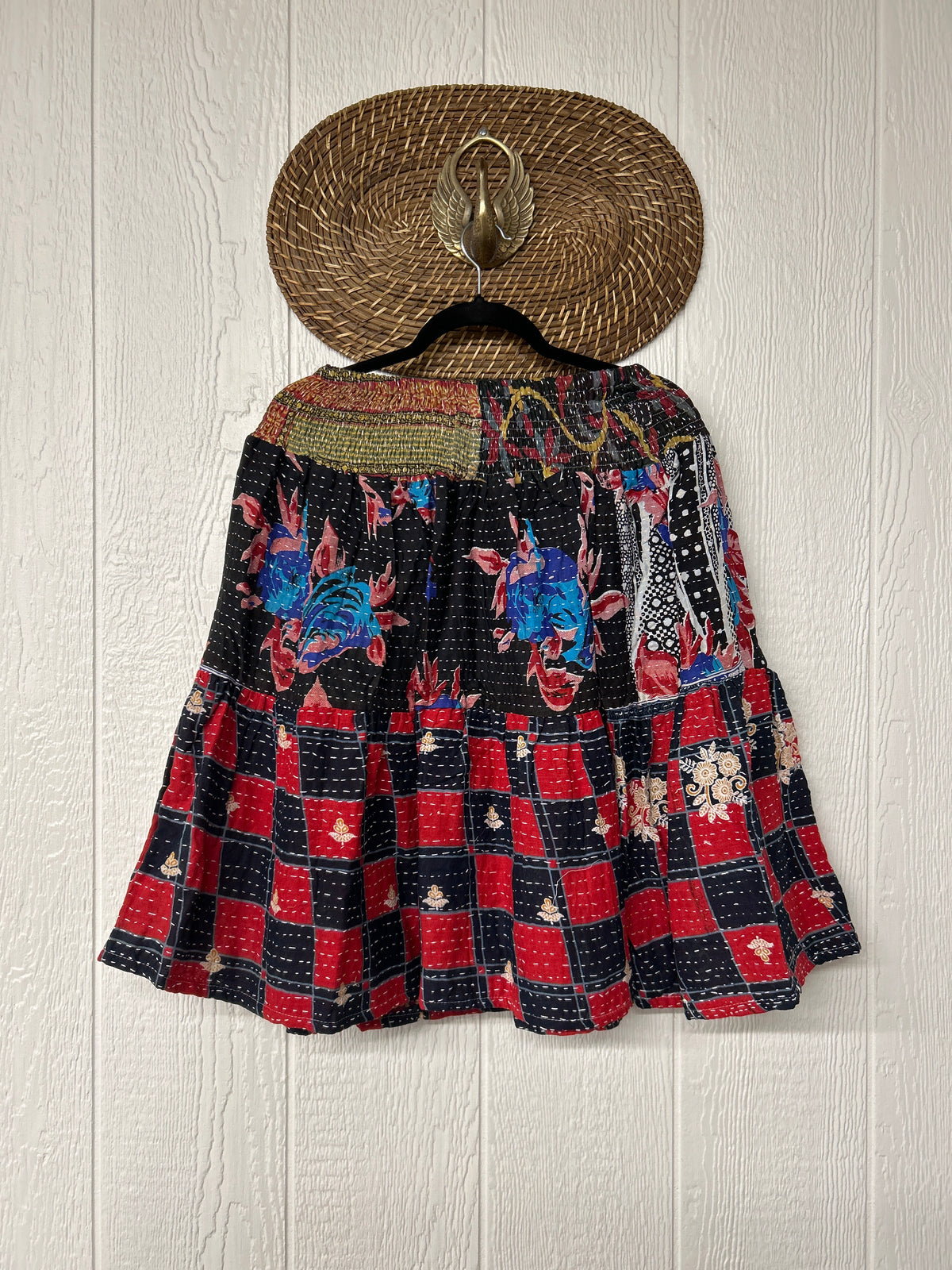 Pareo Kantha Meadow Skirt 0826 236