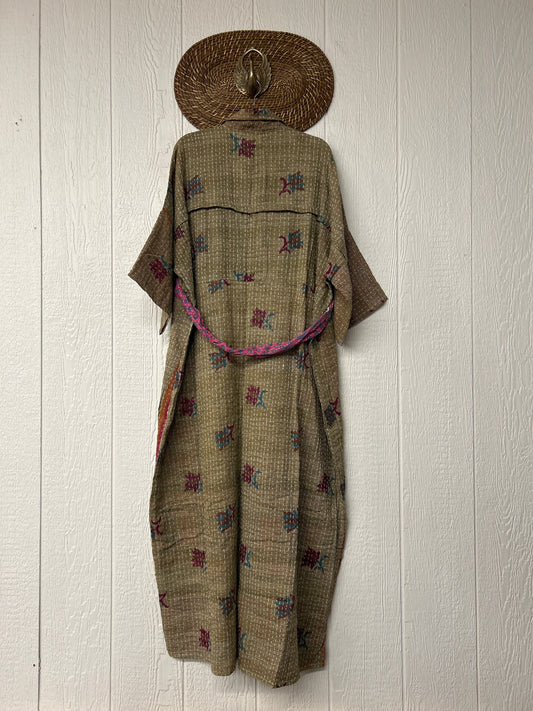 Pareo Kantha Gravity Duster Dress 0226 210
