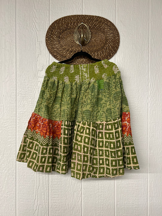 Pareo Kantha Meadow Skirt 0826 262
