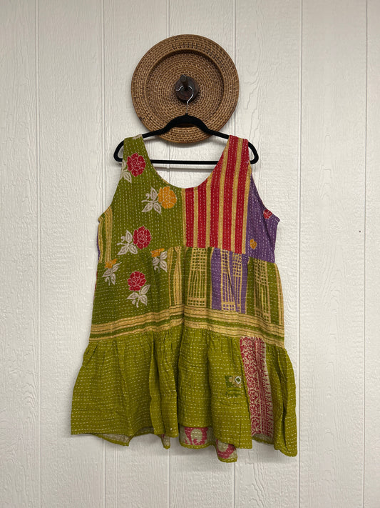 Kantha Meadow Mini Dress 0625 107