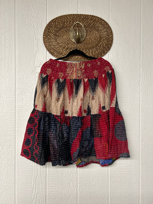 Pareo Kantha Meadow Skirt 0826 258
