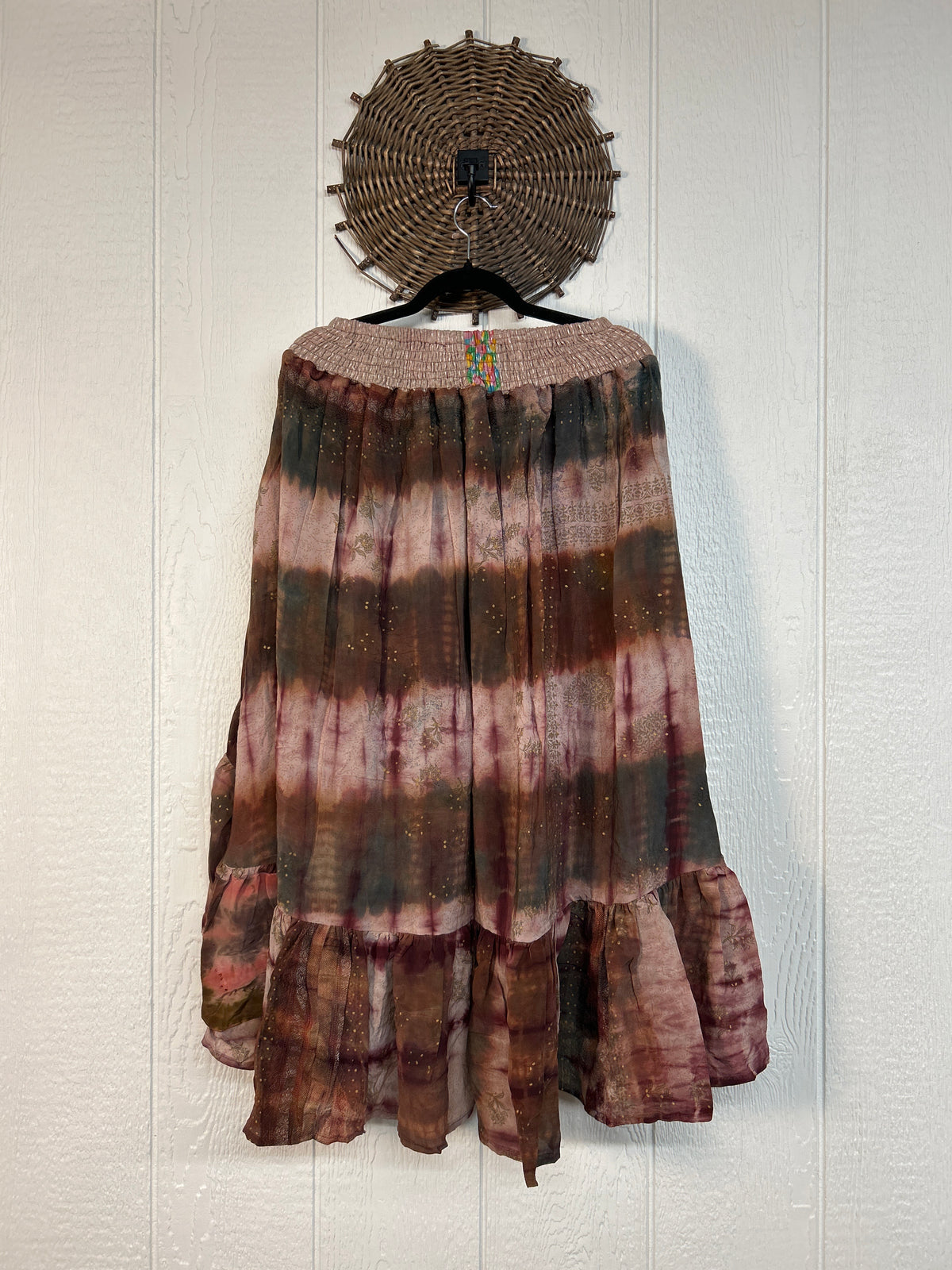 Crepe Sari Dahlia Skirt 1026 157