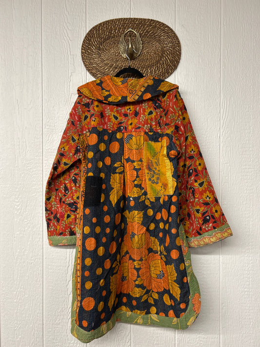 Fine Kantha Drifter Coat 1026 136