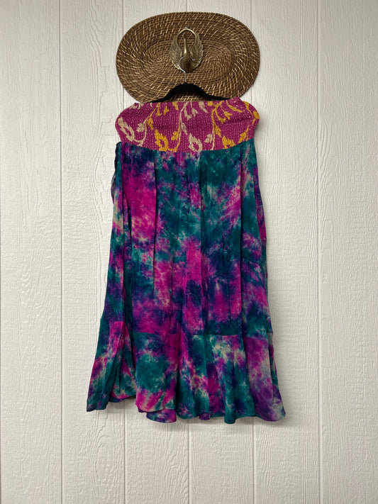 Crepe Sari Inner Peace Wrap Skirt 0626 125
