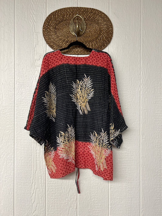 Pareo Kantha Hi-Lo Butterfly Top 0626 085
