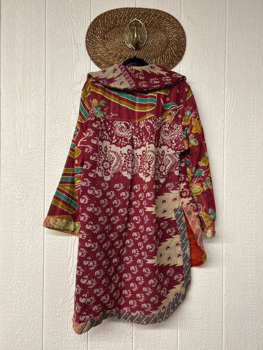 Fine Kantha Drifter Coat 1125 083