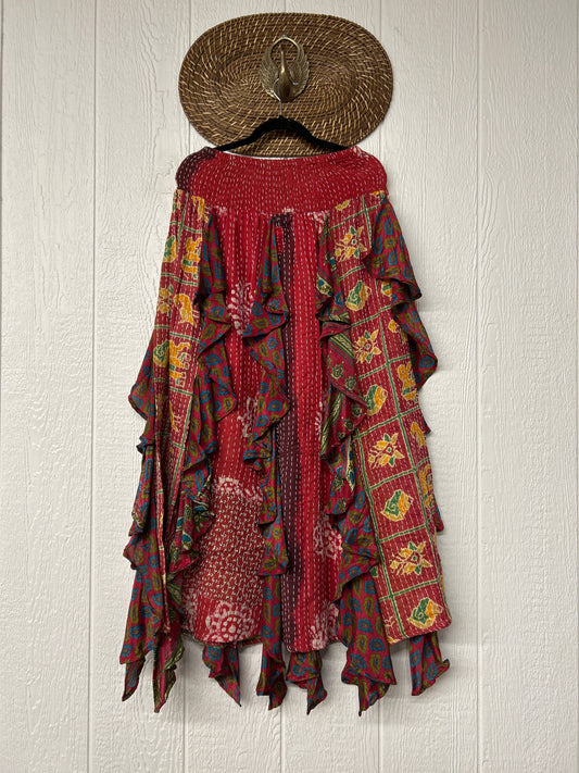 Pareo Kantha Willow Maxi Skirt 0826 102