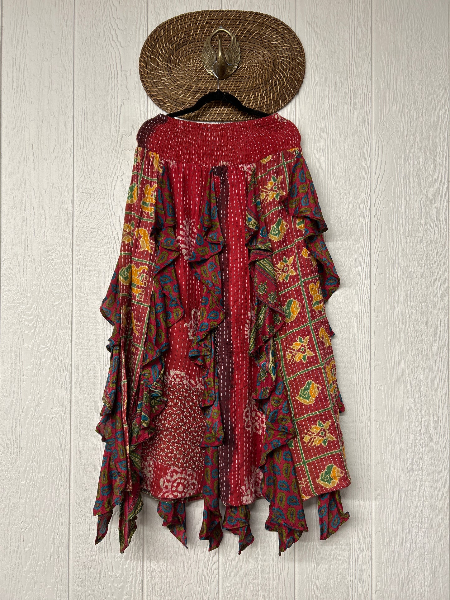 Pareo Kantha Willow Maxi Skirt 0826 102
