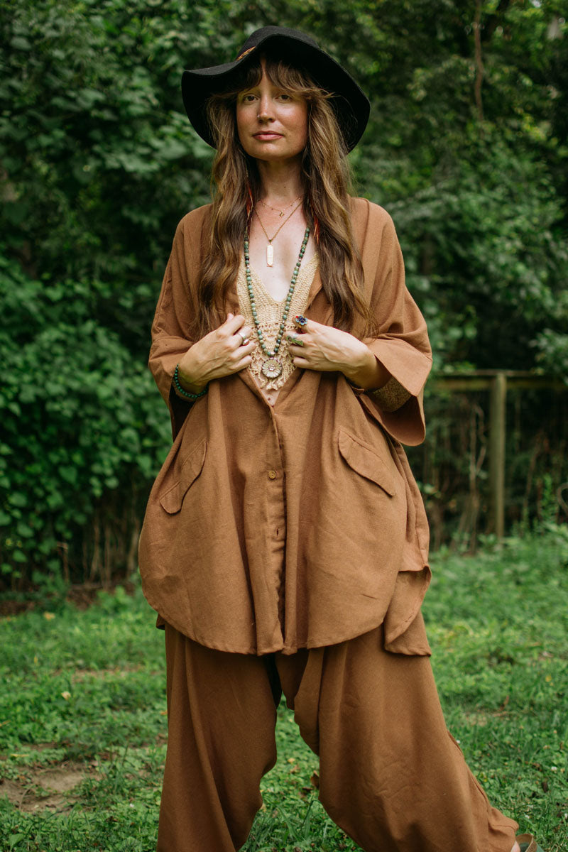 Khadi Free to Be Buttondown - Kantha Bae