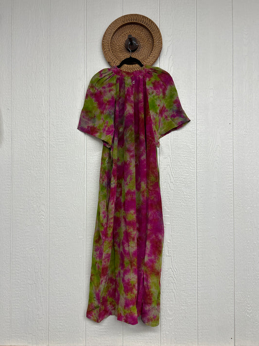 Crepe Sari Summer Woodstock Duster 0626 011