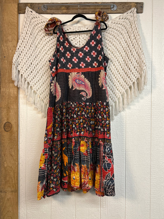 RETAIL Pareo Kantha Celeste Maxi 0326 077
