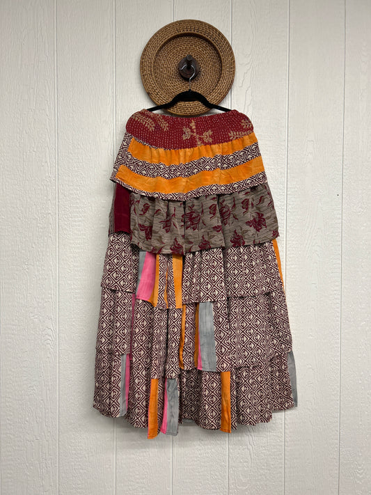 Rasgulla Sari Venus Ruffle Maxi 1125 229